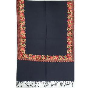 Jacquard shawl in vibrant multicolored woven jacquard in acrylic fabric , brought to you by with heteshe.com . Width Not less than 40 inches (100 cm) and Length Not less than 80 inches (200 cm)